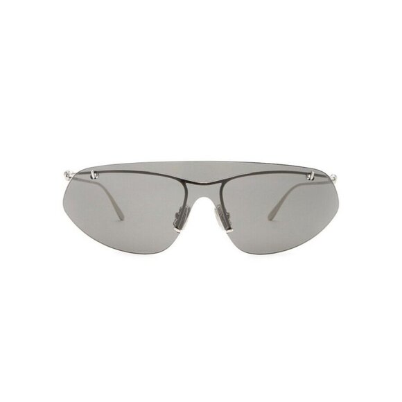 Bottega Veneta Knot Sunglasses Shiny Silver - Picture 3 of 11